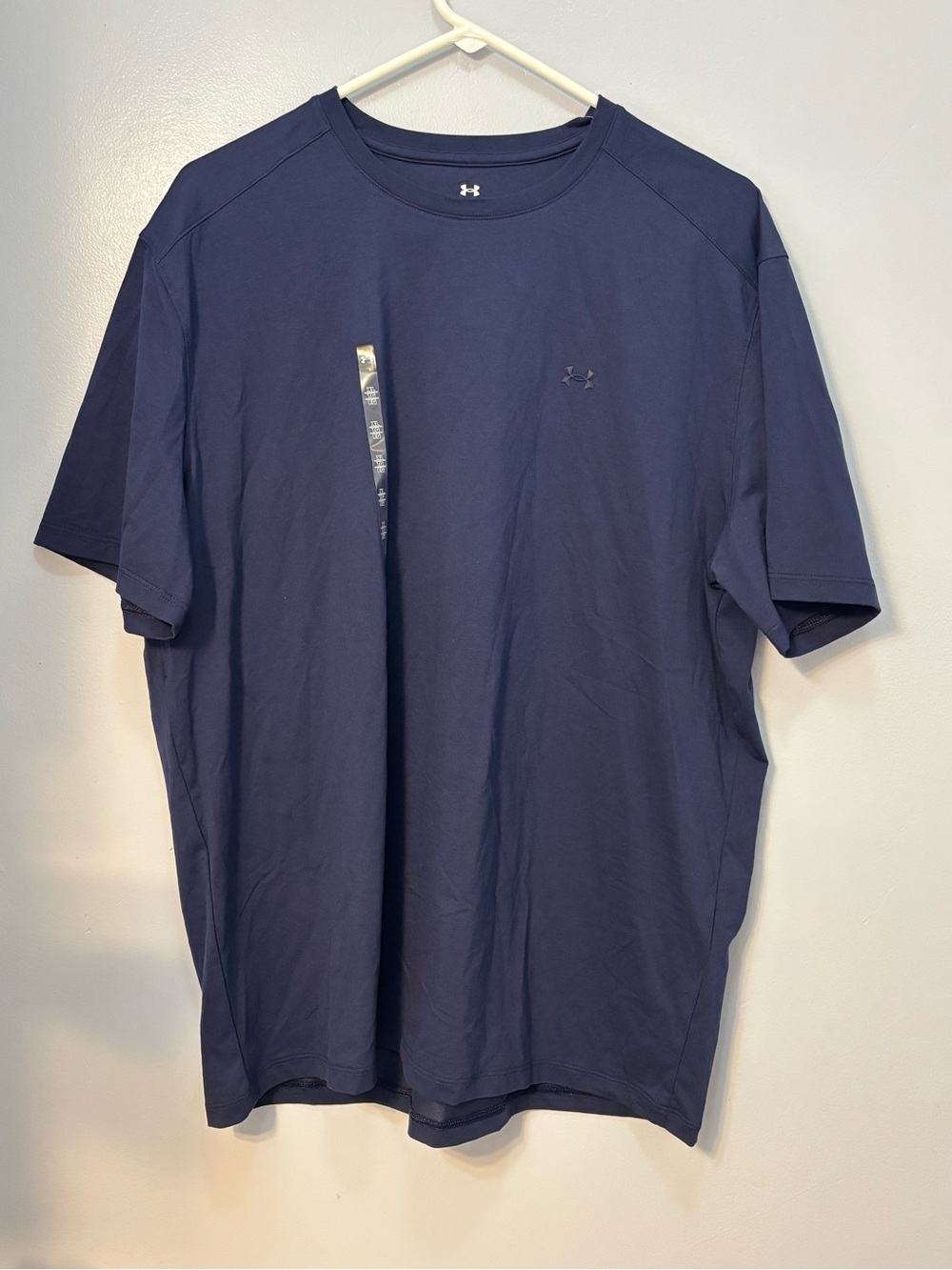 Under Armour The Bouncy Tee Men's Short Sleeve Midnight Navy Sz XL NWT